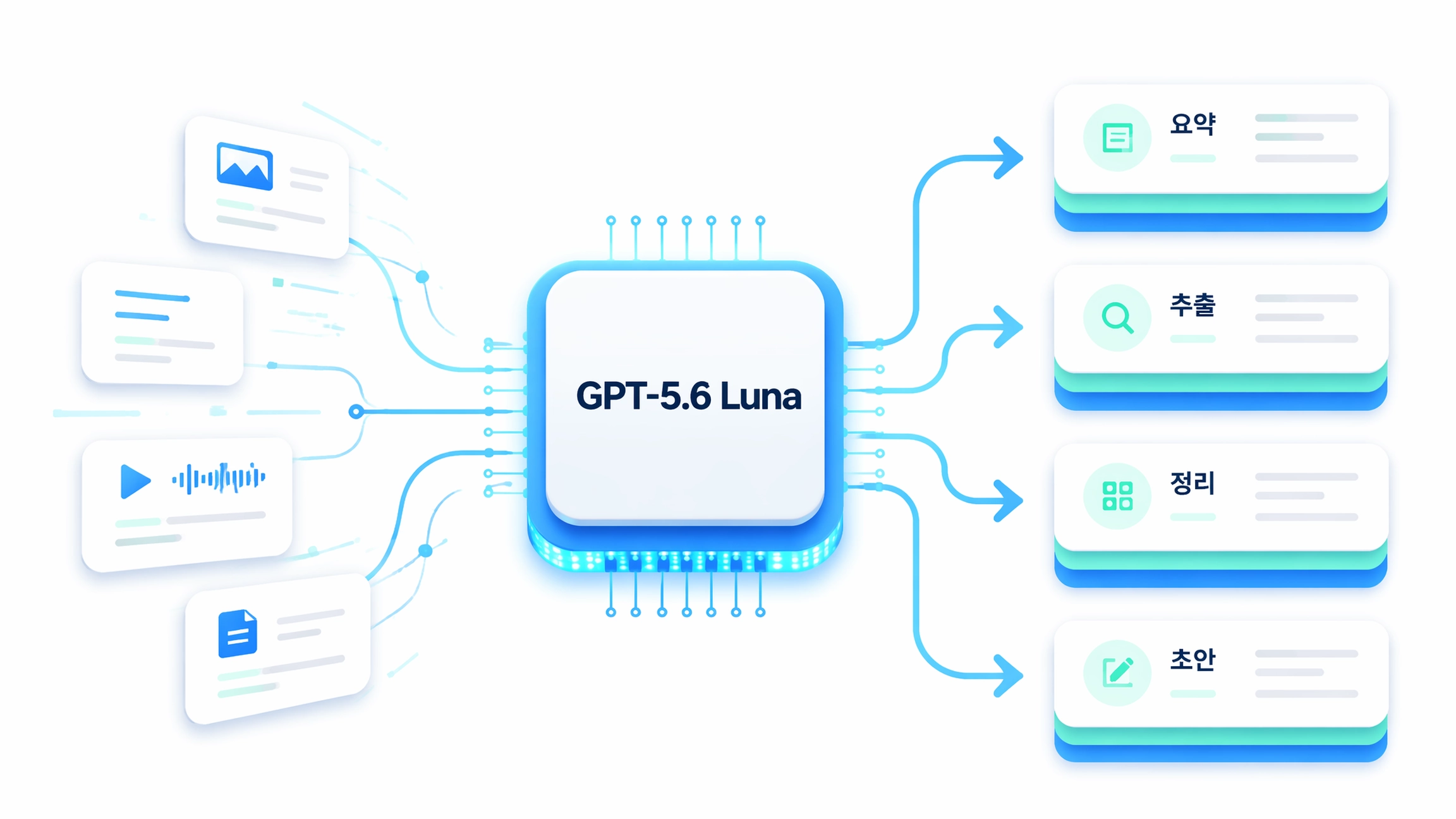 GPT-5.6 Luna powering fast workflow tasks in MuseWork.
